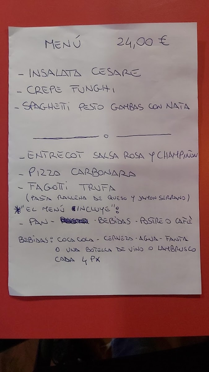 Menu Restaurante Passaparola-2