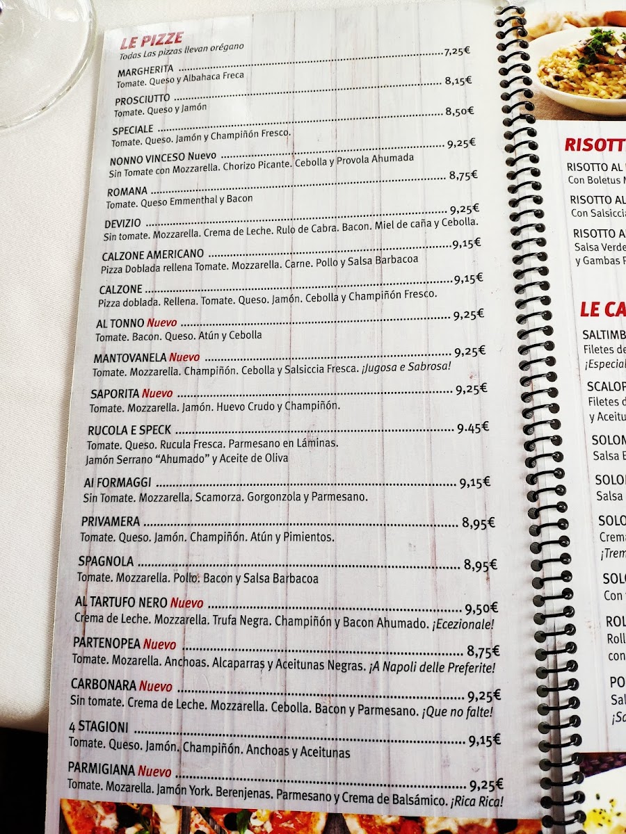 Menu Restaurante Passaparola-5